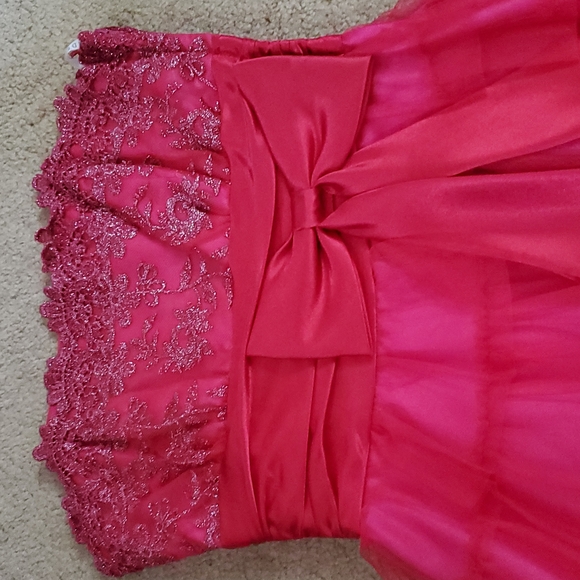 Fuchsia prom dress - Picture 2 of 12